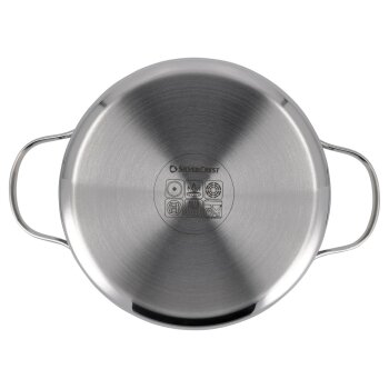 SILVERCREST® Topf-Set, 5-teilig, Edelstahl, Premium (Glasdeckel) - B-Ware sehr gut