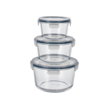 SILVERCREST® Frischhaltedosen-Set, 3 Stück - B-Ware