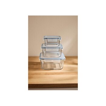 SILVERCREST® Frischhaltedosen-Set, 3 Stück - B-Ware