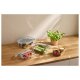SILVERCREST® Frischhaltedosen-Set, 3 Stück - B-Ware