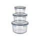 SILVERCREST® Frischhaltedosen-Set, 3 Stück - B-Ware
