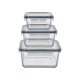 SILVERCREST® Frischhaltedosen-Set, 3 Stück - B-Ware