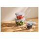 SILVERCREST® Frischhaltedosen-Set, 3 Stück - B-Ware