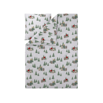 LIVARNO® Feinbiber-Bettwäsche, 155 x 220 cm -...