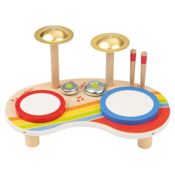 lupilu® Musikinstrument 6-in-1 / Xylophon-Piano / Trommeltisch - B-Ware