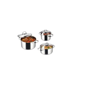 SILVERCREST® Topf-Set, 3 Stück - B-Ware sehr gut