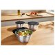 SILVERCREST® Edelstahl-Schüsselset, 3 Stück - B-Ware sehr gut