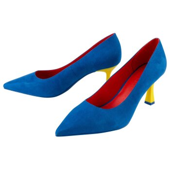 esmara® LIDL Damen Pumps, 37, blau - B-Ware neuwertig