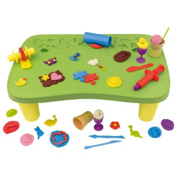 lupilu® Knet-Set Spieltisch, 42-teilig - B-Ware
