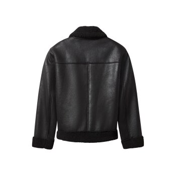 esmara® Damen Bikerjacke (Schwarz, M(40/42)) - B-Ware neuwertig