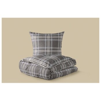 LIVARNO® Feinbiber-Bettwäsche, 155 x 220 cm - B-Ware