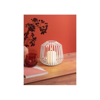 LIVARNO home LED-Kerze im Metallkorb (Weiß) - B-Ware sehr gut