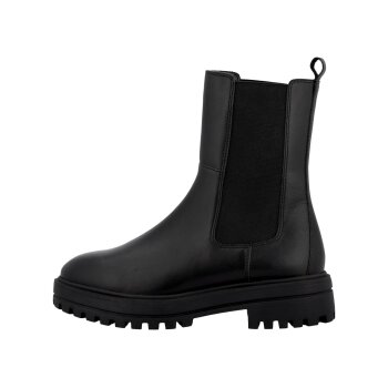 esmara® Damen Lederstiefeletten (Schwarz, 37) - B-Ware sehr gut
