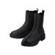 esmara® Damen Lederstiefeletten (Schwarz, 37) - B-Ware sehr gut