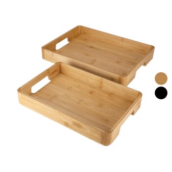 SILVERCREST® Bambus-Tablett-Set - B-Ware