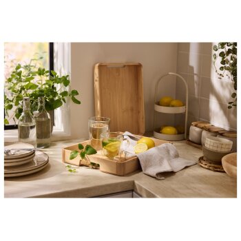 SILVERCREST® Bambus-Tablett-Set - B-Ware