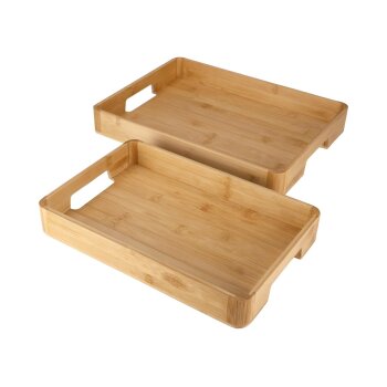 SILVERCREST® Bambus-Tablett-Set - B-Ware