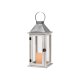 LIVARNO® Laterne Holz, Metall LED - B-Ware