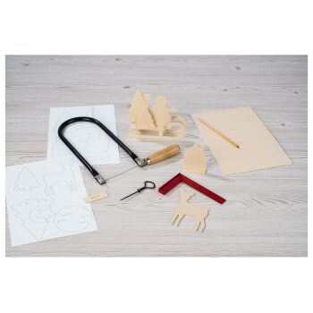 crelando® Laubsägen-Bastelset - B-Ware