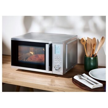 SILVERCREST® Mikrowelle Edelstahl 4 in 1 25L SMWEDS 900 A1 - B-Ware