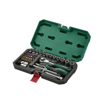 PARKSIDE® Steckschlüssel-Satz mit Schwenkkopf-Ratsche (Roto Set 39tlg.) - B-Ware neuwertig