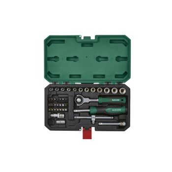 PARKSIDE® Steckschlüssel-Satz mit Schwenkkopf-Ratsche (Roto Set 39tlg.) - B-Ware neuwertig