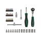 PARKSIDE® Steckschlüssel-Satz mit Schwenkkopf-Ratsche (Roto Set 39tlg.) - B-Ware neuwertig