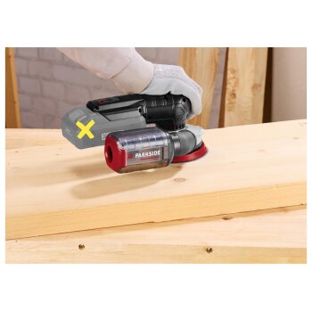 PARKSIDE PERFORMANCE® 20 V Akku-Schwingschleifer »PAMSP 20-Li A2« / 20 V Akku-Exzenterschleifer »PAESP 20-Li A2« , ohne Akku und Ladegerät (20V Akku-Exzenterschleifer) - B-Ware sehr gut