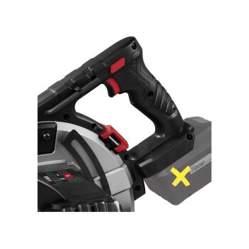 PARKSIDE PERFORMANCE® 20 V Akku-Metallhandkreissäge »PPMSA 20-Li A1«, ohne Akku und Ladegerät - B-Ware Transportschaden Kosmetisch