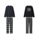 esmara Men Herren Pyjama mit Hose aus Flanell - B-Ware