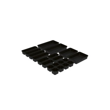 PARKSIDE® Organizer-Sortierschalen-Set, 20-teilig (Schwarz) - B-Ware sehr gut