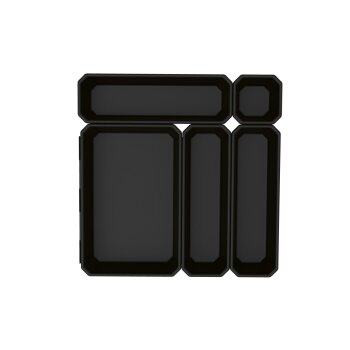 PARKSIDE® Organizer-Sortierschalen-Set, 20-teilig (Schwarz) - B-Ware sehr gut