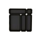 PARKSIDE® Organizer-Sortierschalen-Set, 20-teilig (Schwarz) - B-Ware sehr gut