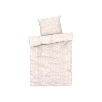 LIVARNO home Satin-Bettwäsche, 135 x 200 cm (Sand) - B-Ware neuwertig