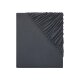LIVARNO home 2er Set Spannbettlaken, aus Jersey, 90-100 x 200 cm, dunkelgrau - B-Ware neuwertig