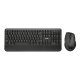 TRONIC® Tastatur-und-Maus-Set, kabellos, schwarz - B-Ware sehr gut