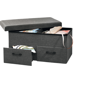 LIVARNO® Sitztruhe faltbar mit 2 Fächern - B-Ware neuwertig