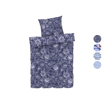 LIVARNO home Edel-Renforcé-Bettwäsche, 135 x...