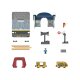 lupilu® Interaktiver Bahnhof-Set / Feuerwehr Einsatz-Set (Bahnhof) - B-Ware sehr gut