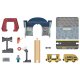 lupilu® Interaktiver Bahnhof-Set / Feuerwehr Einsatz-Set (Bahnhof) - B-Ware sehr gut