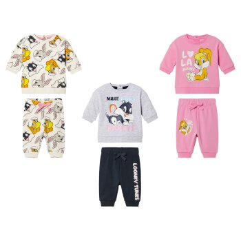 Baby Jogginganzug, 2-teilig, mit Looney Tunes-Motiv - B-Ware
