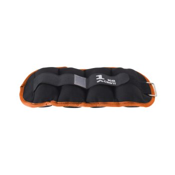 CRIVIT Kurzhantel-Set, 2x 1 kg / Gewichtsmanschette, 2x 1 kg / Expander / Bauchmuskeltrainer - B-Ware