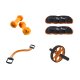 CRIVIT Kurzhantel-Set, 2x 1 kg / Gewichtsmanschette, 2x 1 kg / Expander / Bauchmuskeltrainer - B-Ware