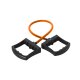 CRIVIT Kurzhantel-Set, 2x 1 kg / Gewichtsmanschette, 2x 1 kg / Expander / Bauchmuskeltrainer - B-Ware