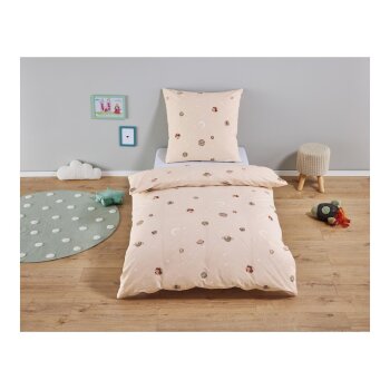 LIVARNO home Kinder Bettwäsche Edel-Renforcé,...