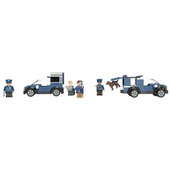 lupilu® Clippys-Set L (Polizeistation) - B-Ware neuwertig