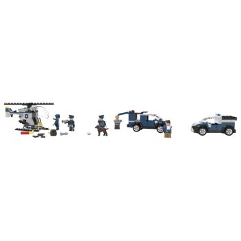 lupilu® Clippys-Set L (Polizeistation) - B-Ware neuwertig