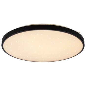 LIVARNO® LED-Deckenleuchte mit Farbtonsteuerung, Ø 38 (Schwarz) - B-Ware sehr gut