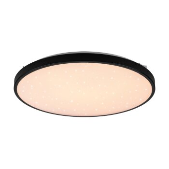 LIVARNO® LED-Deckenleuchte mit Farbtonsteuerung, Ø 38 (Schwarz) - B-Ware sehr gut