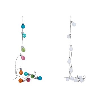 LIVARNO home LED-Sommerlichterkette, für innen und...